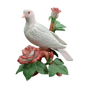 Lenox Christmas Dove 1996 Garden Bird Porcelain Limited Vintage